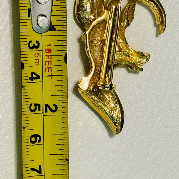 Vintage Brooch Avante Designer Pin Pendant Rudolph Retro Jewelry Ladies Fashion - Picture 13 of 15